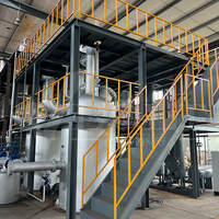 Machine de raffinage d'huile usagée à haute efficacité |   Équipement de recyclage d'huiles industrielles |   Usine de recyclage continu des huiles usagées de moteur automobile