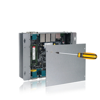 PC Industrial sin Ventilador OEM ODM, Intel J6412, 10 COM, 3 LAN, 4G, 5G, Computación en Borde Integrada