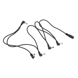 Alimentation électrique pour pédale d'effets de guitare 1 à 5, répartiteur 5 voies, prise coudée, câble d'alimentation pour pédale d'effets - Product Image 6