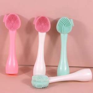 Gros Stock Silicone Gel Nettoyant Brosse Lavage Du Visage <span class=keywords><strong>Démaquillant</strong></span> Et Nettoyage Des Pores Masque De Boue Beauté Produit De Soins Personnels - Product Image 2