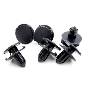 Auto Fastener <b>Clips</b> 4515 Black Plastic Nylon For Geely Emgrand GS GL Boyue Borui Engine Cover <b>Bumper</b> Grille Fender Repair - Product Image 3
