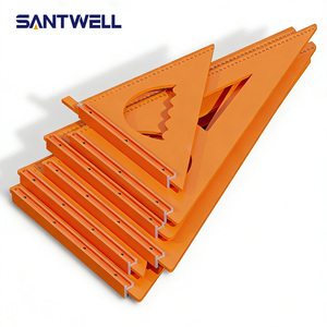 Règle d'angle carrée en bakélite de qualité industrielle pour le travail du bois, 90 degrés, avec base en aluminium massif de 20 mm pour machinistes et charpentiers - Product Image 2