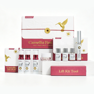 <span class=keywords><strong>Kit</strong></span> per <span class=keywords><strong>Laminazione</strong></span> Ciglia e Sopracciglia alla Cisteamina e Cheratina con Tinta per Lifting Ciglia Coreano in Crema per Salone e Casa - Product Image 1