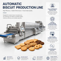 Machine à fabriquer des biscuits entièrement automatique de haute qualité, petite taille, pour la production de biscuits / Ligne de production de biscuits