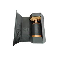 Boîte d'emballage magnétique haut de gamme personnalisée avec impression UV, emballage de vin en carton, logo personnalisé