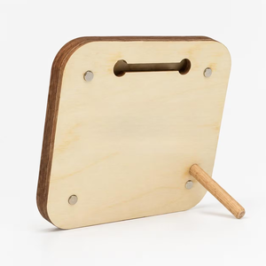 Letrero Colgante Creativo para Horarios de Comida, Tabla de Recordatorio <span class=keywords><strong>AM</strong></span>/<span class=keywords><strong>PM</strong></span> para Perros y Gatos, Tablero de Madera para Recordatorio de Alimentación de Mascotas - Product Image 5