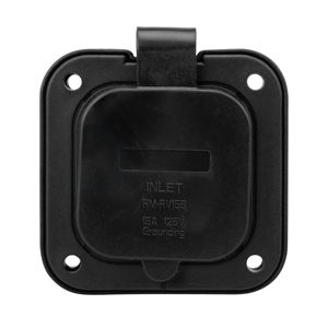 Prise mâle pour générateur américain pour bateau marin RV ETL Approuvé Flanged Inlet <span class=keywords><strong>125</strong></span>-volt Power Inlet Socket - Product Image 3