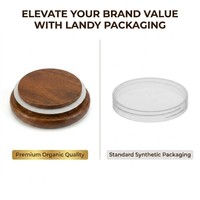 Couvercle en bois de noyer personnalisé avec anneau en silicone hermétique, gravé, pour pots de grande et petite taille, couvercle de rangement en bois, vente en gros, fourniture OEM