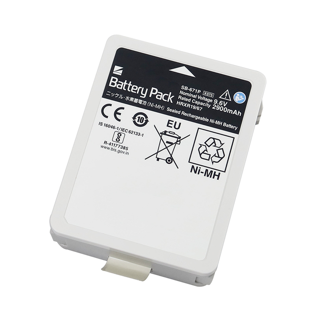 9.6V 2900mAh Ni-mh Rechargeable SB-671P X705 Vital Signs Monitor Medical NI-MH Batteries for Life Scope BSM-6000 BSM-6701A