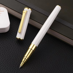 Kinh doanh văn phòng phẩm nhiều màu kim loại con lăn bóng bút kim loại bút bi Kinh doanh Quà tặng cá nhân biểu tượng chữ ký - Product Image 4