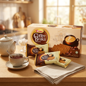 บิสกิตกาแฟ Libra Braka 150 กรัม รสกาแฟโรบัสต้ากรุบกรอบ บริการ ODM OEM และตัวอย่างฟรี - Product Image 2