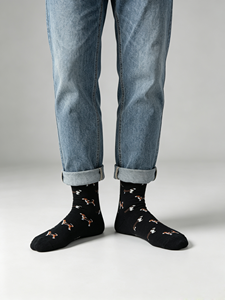 Calzini Personalizzati con Logo Cartoon Moto e <span class=keywords><strong>Auto</strong></span> <span class=keywords><strong>per</strong></span> Uomo Donna Unisex in Cotone, Calzini Casual Eleganti <span class=keywords><strong>per</strong></span> Uomo Donna, Regalo <span class=keywords><strong>per</strong></span> Amanti dei Cani - Product Image 5