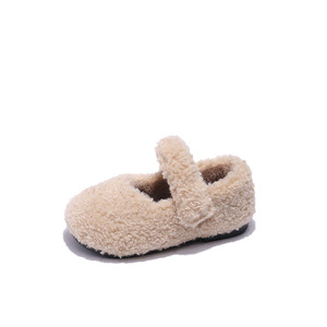 Zapatos Casuales Ligeros y Suaves para Niños, Zapatos de Casa Antideslizantes, Zapatos Casuales de Felpa Cálidos para Niños y Niñas en Invierno - Product Image 1
