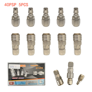 Acoplador Neumático de Desconexión Rápida Tipo C con Bloqueo Automático para Compresor de Aire - Product Image 2