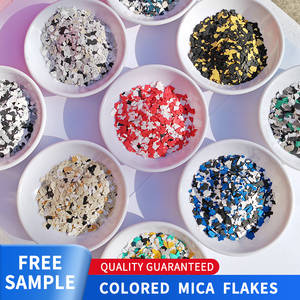 Peinture de base pour pierre naturelle, paillettes de mica, tranches de roche pour terrazzo, granit, revêtement de sol époxy décoratif - Product Image 1