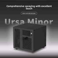 Casing NAS 4 Bay Hot Swap Mendukung Motherboard ITX, PSU SFX, 1 Slot PCIe untuk Server Rumah