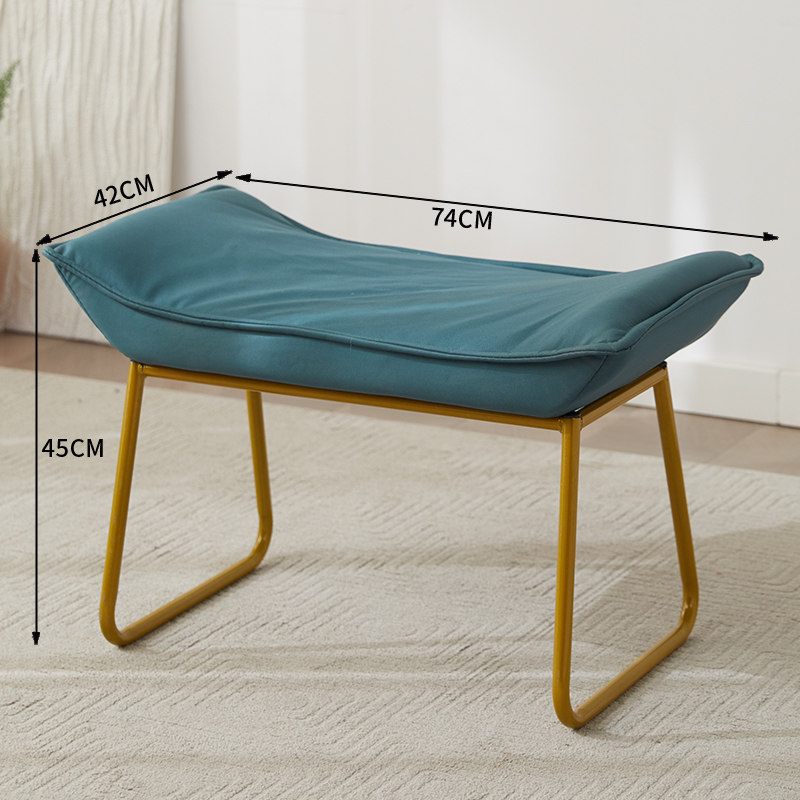 Tech cloth deep sea blue-gold leg