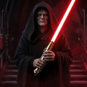 Sabres LGT Empereur <span class=keywords><strong>Palpatine</strong></span> EP3 Darth Sidious en Film, Sabres Laser à Poignée Entièrement Métallique CNC RVB Xeno3.0 Proffie Pixel Haute Qualité - Product Image 1