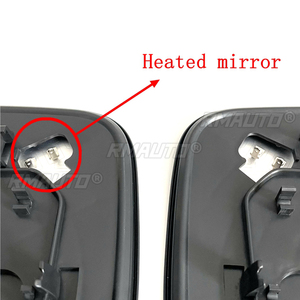 Lente de Espejo Retrovisor para Mitsubishi Pajero V73 V75 V77 2000-2006, Repuesto de Cristal de Espejo Lateral con Calefacción Izquierdo y Derecho - Product Image 4