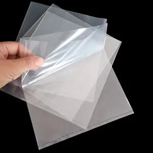 Wholesale Clear Flat Polyethylene Pe Bag Poly Plastic Large Transparent Dustproof Flat Pocket Bag Packaging Poly Bags
