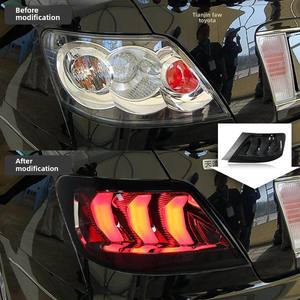 ไฟท้าย TYPY รุ่นใหม่สำหรับ Mark X ปี 2005-2009 ชุดอัพเกรดไฟท้าย 12V เลนส์รมดำ/สีชา - Product Image 2
