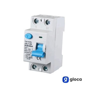 Gloca สวิตช์ที่แตกต่างกัน2P 25A 300mA 240V คลาสรีเลย์ความปลอดภัย JXL1-63 - Product Image 3