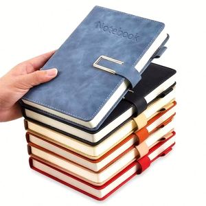 Cuadernos de Cuero PU con Diseño Creativo OEM y Cierres, Tamaño A5 para Estudiantes, Artículo Promocional Ideal - Product Image 4