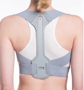 Correttore posturale per la schiena regolabile migliorato di vendita caldo per donne e uomini parte bassa della schiena