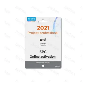 Project 2021 Professional 5pc Online Activation Digital Key 5 Users License Send By Chat