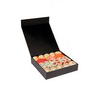 Boîtes à sushi en papier avec logo personnalisé Boîte d'emballage à sushi magnétique en carton vente en gros