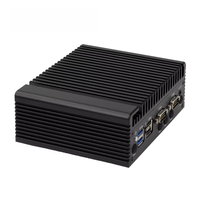 Nueva PC de Escritorio Mini Industrial de Cuatro Núcleos, 5 Puertos USB, 2 Puertos COM, N100 Sin Ventilador, Ranura para Tarjeta SIM, DDR5