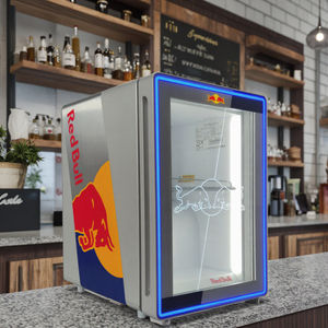 Bar Fridge Red Bull Fridge Mini Price Hotel Glass Door Automatic
