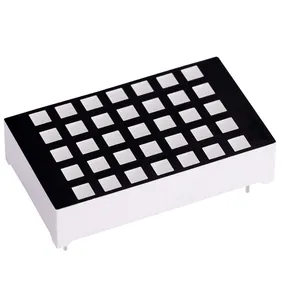 Kem-12257-BA âmbar 3mm 5x7 quadrado led dot matrix visor módulo