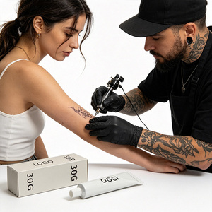 Bestseller Stable Texture Tattoo Cream, Universal Size Custom Net <b>Weight</b>, Custom Logo Tattoo Aftercare Gel for Mixed Tattoo - Product Image 5