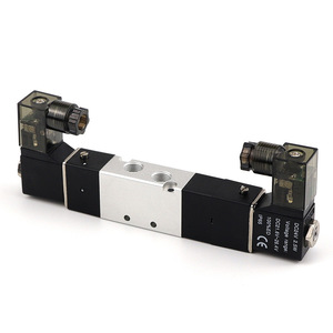 Vanne solénoïde 4V130-06 1/4 pouce pour gaz AC220V DC24V DC12V AC110V usage général - Product Image 2