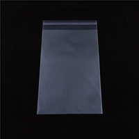 Sac d'emballage en PVC transparent auto-adhésif, pochette scellable transparente pour bijoux, cadeaux, petits articles, rangement