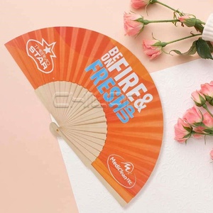 Abanicos plegables de madera personalizados para boda, venta al por mayor para mujer - Product Image 5