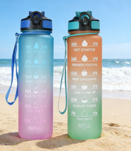 Bouteille d'eau de sport 1000 ml (32 oz) personnalisable avec logo, de bonne qualité, à prix abordable, pour cyclistes et athlètes, modèle 2026 - Product Image 4