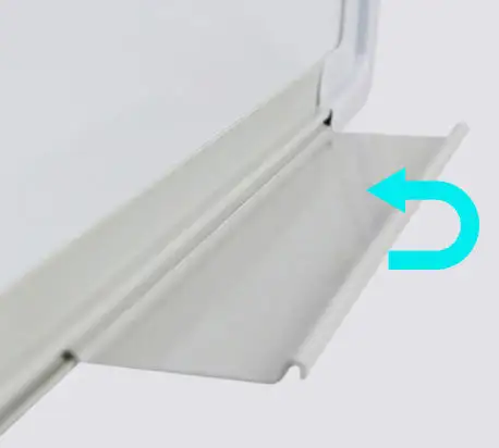 Produsen profesional pernis baja dry erase papan putih magnetik untuk pertemuan sekolah