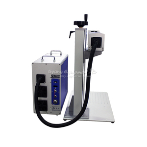 เครื่องมาร์คกิ้งโลหะด้วยเลเซอร์ไฟเบอร์ออปติกแบบแยกส่วน 20W 30W 50W ใช้สำหรับการแกะสลักอะลูมิเนียม ทอง เงิน ทองเหลือง - Product Image 2
