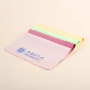 Customized Microfiber Glasses Cleaning Cloth For Optical Lens Durable And Effective