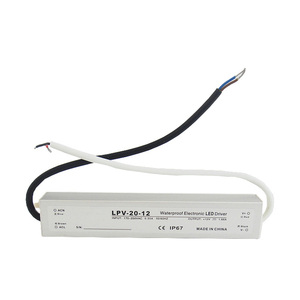 वाटरप्रूफ ip67 20w वोल्टेज 12v की अगुवाई वाली स्ट्रिप नीऑन डोर स्विचिंग पावर सप्लाई - Product Image 3