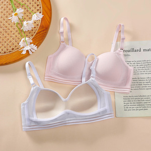 Nel sud-est asiatico il piccolo petto esplosivo transfrontaliero della ragazza confortevole traspirante sottile biancheria intima da studente che raccoglie reggiseno regolabile - Product Image 3