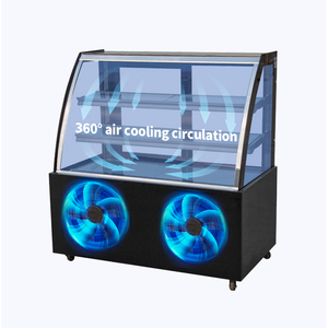 Commercial <strong>Small</strong> <strong>Counter</strong> <strong>Top</strong> Showcase Cake and Pastry Display Chiller <strong>Fridges</strong> for Bakery - Product Image 6