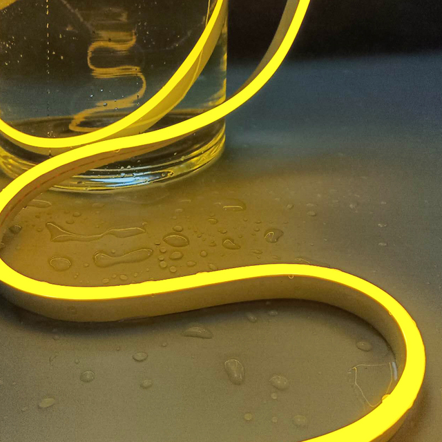 China 1cm Cut Silicone Neon Flex Light 6mm 8mm 12V Neon Lights 50m Roll for Custom Acrylic Sign