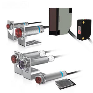 Capteur photoélectrique laser série M12 rétro-réfléchissant 10-30V NPN PNP multi-contrôle, détecteur de proximité photoélectrique - Product Image 5