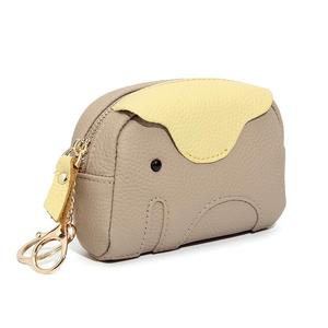 High Quality Genuine Leather Mini Coin <b>Purse</b> for Women New Design With Large Zip Closure Card Holder and Key Holder - Product Image 3
