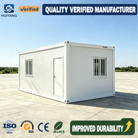 Conteneur modulaire portable à emballage plat, garage en panneaux sandwich, structure en acier, conteneur détachable, parking, entrepôt