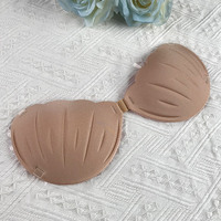 Soutien-gorge adhésif invisible sans bretelles push-up pour femme, avec couvre-tétons en silicone sans couture, sexy et à bon maintien