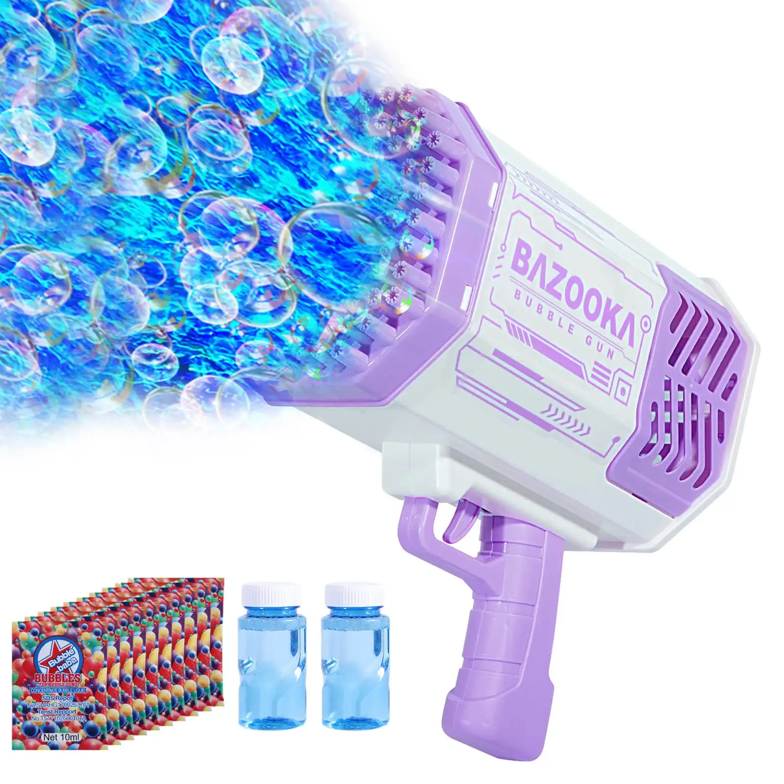 Bubble Machine Gun, Bubbles Brinquedos para Crianças Crianças Meninos Meninas Idade 3 4 5 6 7 8 9 10 11 12 Anos de Idade